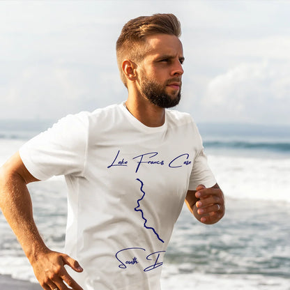 lifestyle image of Lake Francis Case South Dakota T-shirt