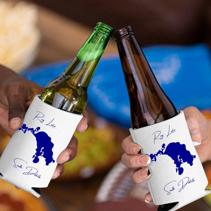 lifestyle image of Roy Lake South Dakota Can Koozie
