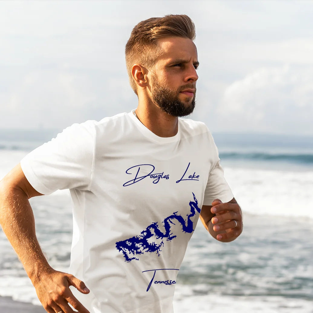 lifestyle image of Douglas Lake Tennessee T-shirt