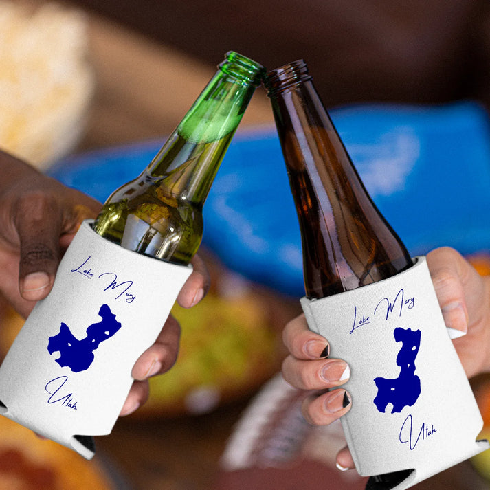 lifestyle image of Lake Mary Utah Can Koozie