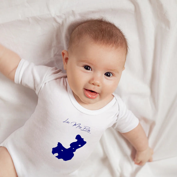 lifestyle image of Lake Mary Utah Onesie