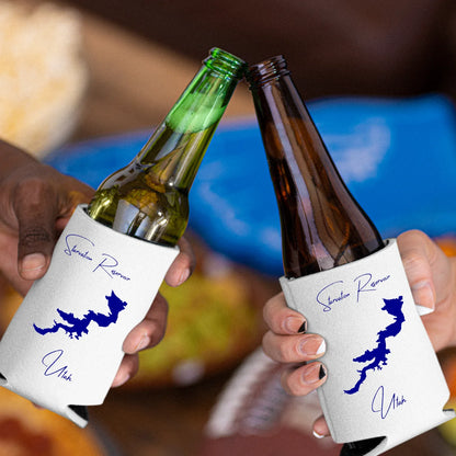 lifestyle image of Starvation Reservoir Utah Can Koozie