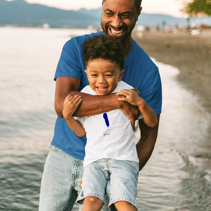 lifestyle image of Elmore Lake Vermont Toddler T-shirt