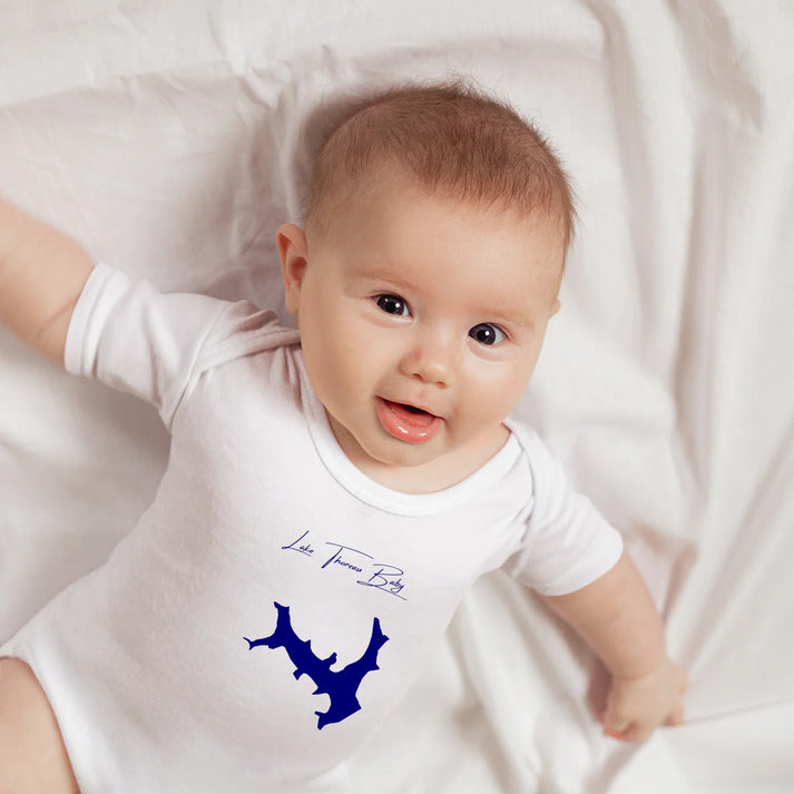 lifestyle image of Lake Thoreau Virginia Onesie