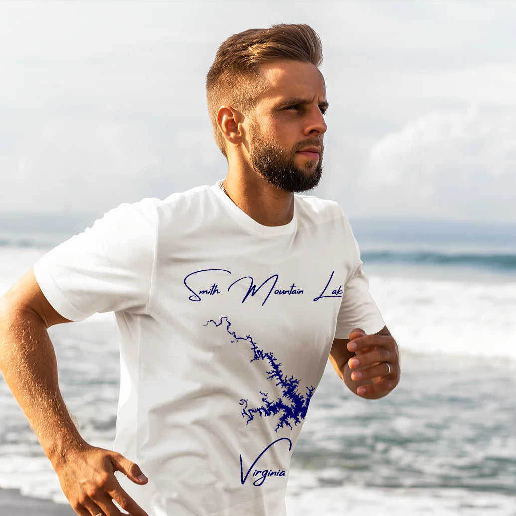 lifestyle image of Smith Mountain Lake Virginia T-shirt