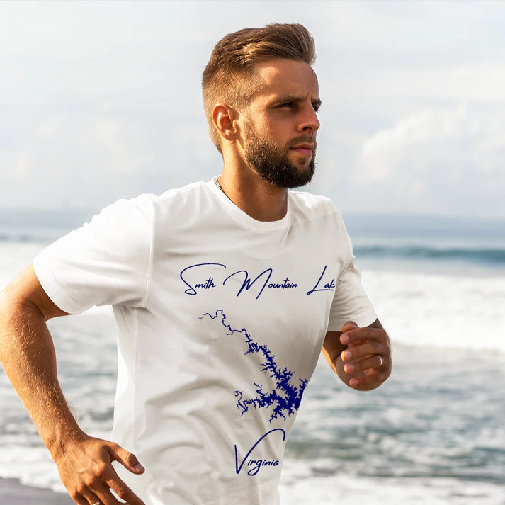 lifestyle image of Smith Mountain Lake Virginia T-shirt