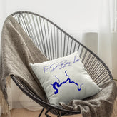 West Virginia R.D. Bailey Lake  Pillow lifestyle view