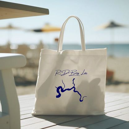 lifestyle image of R.D. Bailey Lake West Virginia Tote Bag