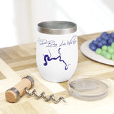 West Virginia R.D. Bailey Lake  Wine Tumbler lifestyle view