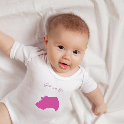 lifestyle image of Grindstone Lake Wisconsin Onesie
