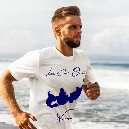 lifestyle image of Lac Courte Oreilles Wisconsin T-shirt