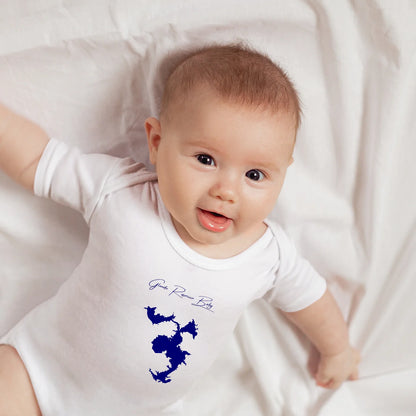 lifestyle image of Glendo Reservoir Wyoming Onesie