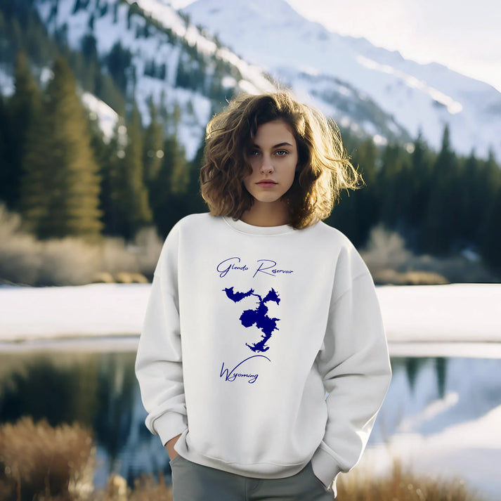 lifestyle image of Glendo Reservoir Wyoming Sweatshirt