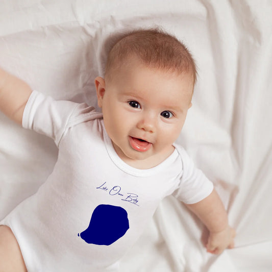 lifestyle image of Lake Owen Wyoming Onesie